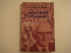 Autobiografie intelectuala - Friedrich von Hayek Editura Nemira 1999 foto