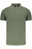 Cumpara ieftin ACCADEMIA MILITARE Tricou polo barbati, cu logo brodat, Regular fit, Verde, S