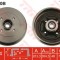 Tambur frana NISSAN NOTE (E11) (2006 - 2013) TRW DB4340B