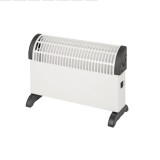 Convector Electric 2000W Turbo cu Ventilator, 3 Trepte, Termostat, Protectie Supraincalzire
