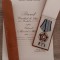 CC7 19 - Ordinul Meritul militar clasa a II-a RSR - setul complet + bonus