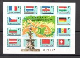 UNGARIA 1977-BLOC 128B-NEDANTELAT NUMEROTAT-CALE NAVIGABILA EUROPEANA MNH