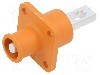 Conector alimentare DC, 1,5kV, 1 pini, seria ES-120A, {{Dimensiune pin}}. DEGSON ELECTRONICS - ESS-120A-25-B-OR-00