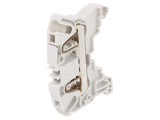 Terminal de &Icirc;mbinare Șine 0,5-4mm&sup2; 2 Borne Gri 6mm