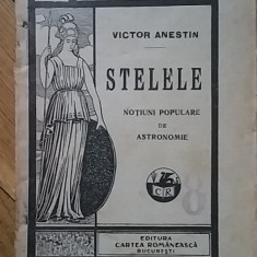 Victor Anestin - Stelele. Notiuni Populare de Astronomie (1927) astronomia stele