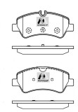 MOTAQUIP LVXL1745 set placute frana,frana disc