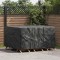 vidaXL Husă pentru mobilier de exterior Negru 180 x 120 x 74 cm 600D 4105749
