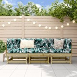 Gossi set mobilier de gradina, 3 piese, lemn de pin impregnat