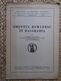 DREPTUL ROMANESC IN BASARABIA - ANDREI RADULESCU