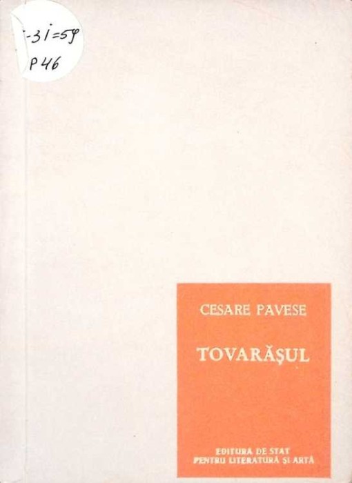 TOVARASUL-CESARE PAVESE-265979