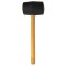Ciocan cauciuc negu maner lemn rotund 900g, Gadget, 241167