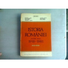 ISTORIA ROMANIEI INTRE ANII 1918-1981 - ARON PETRIC