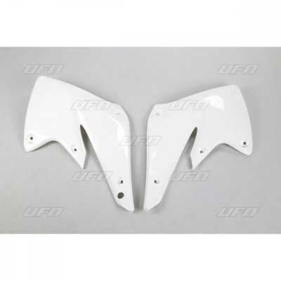 Laterale radiator Kawasaki KXF250/ 04-05,albe Cod Produs: MX_NEW KA03756047 foto