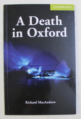 A DEATH IN OXFORD by RICHARD MacANDREW , 2007 foto