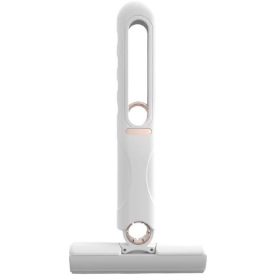 Mop de mana Cyrax, mini-portabil, cu sistem de stoarcere, dispozitiv de curatat manual, cu burete absorbant, material PVA, multisuprafete si geamuri, foto