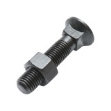 Surub cu cap patrat si piulita M16x80 mm pentru prinderi rezistente