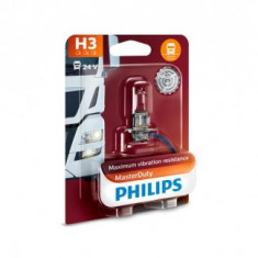 Bec Bulb H3 24V 70W PK22s MASTER DUTY (BLISTER) PHILIPS