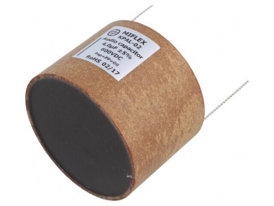 Condensator: aluminiu-polipropilenă-h&amp;acirc;rtie 4uF 600VDC &amp;plusmn;5%, KPAL02H540J foto