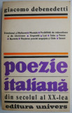 Poezie italiana din secolul al XX-lea &ndash; Giacomo Debendetti