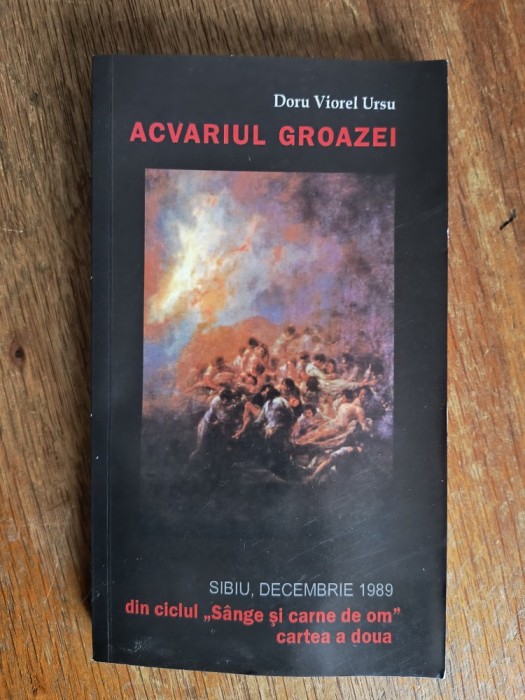 Acvariul groazei - Doru Viorel Ursu, autograf / R8P3S