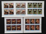 YEMEN K. - PICTURA, CAI-serie 6 x 5 v in-In 5 COLI mici- NEOBLIT.MNH**- YK 068B, Asia, Fauna