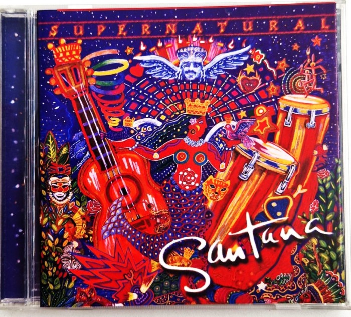 Santana - Supernatural NM / NM CD muzica Arista Europa 1999 blues rock