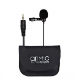 Cumpara ieftin Microfon lavaliera AriMic M-Lav 1.5m hands free Clip-on pentru DSLR Smartphone