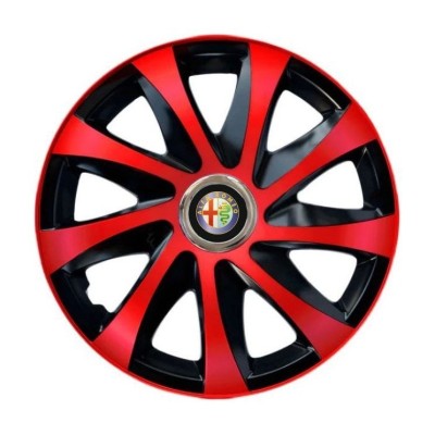 Set 4 capace roti Drift extra red R14 pentru gama Alfa Romeo foto