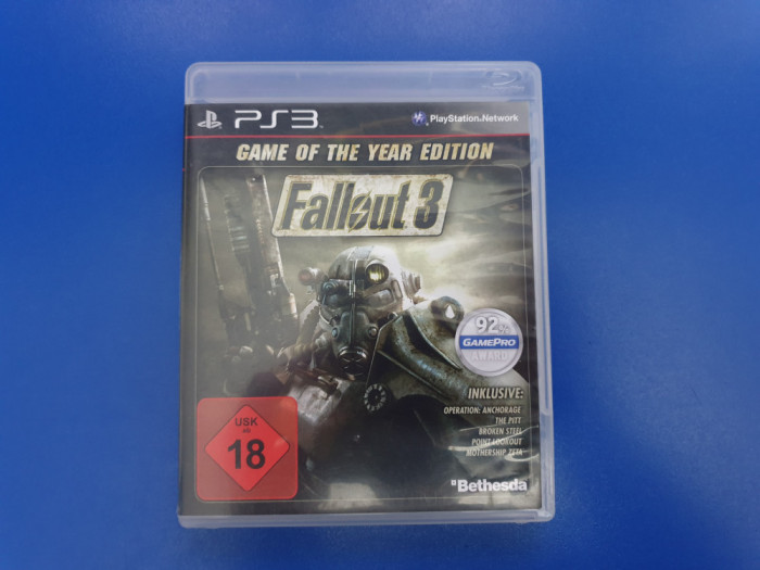 Fallout 3 Game of the Year Edition - joc PS3 (Playstation 3)