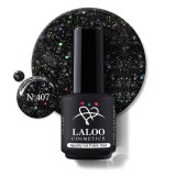 &Nu;&omicron;.407 Back Holo Glitter | Laloo gel polish 15ml