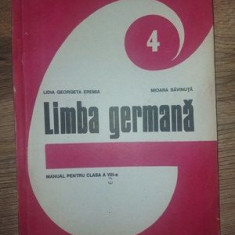 Limba germana manual pentru clasa a 8 a Lidia Georgeta Irimia,Mioara Savinuta
