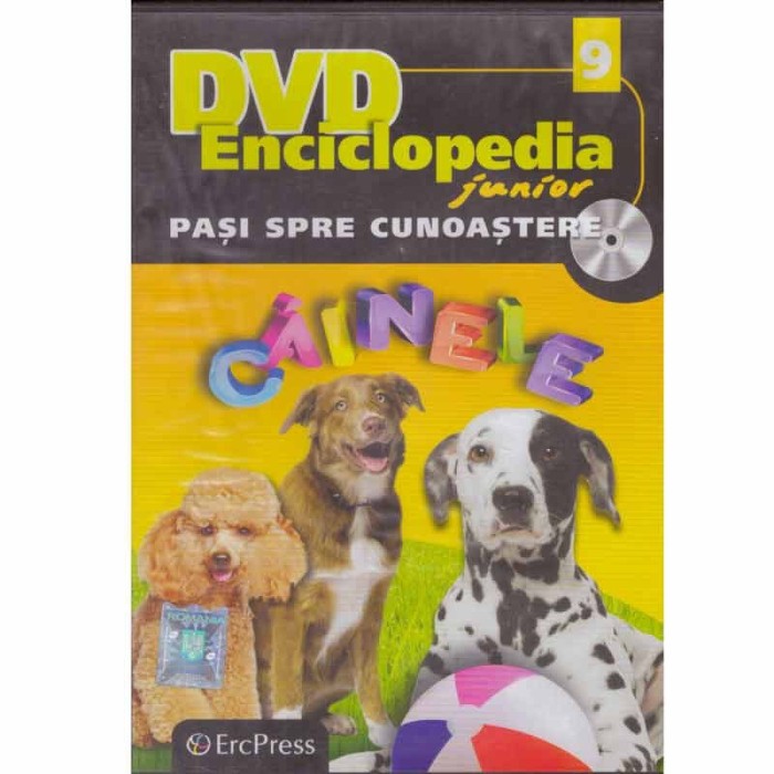 - Enciclopedia junior - pasi spre cunoastere nr.9. Cainele (dvd) -