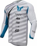 Tricou Thor LaunchMode Vented Raid, culoare gri, marime 2XL Cod Produs: MX_NEW 29108254PE
