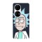 Husa compatibila cu Huawei Nova 8i model Rick, Silicon, TPU, Viceversa
