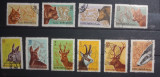 Romania 1961 LP 521 v&acirc;nătoarea fauna animale serie stampilata, Stampilat