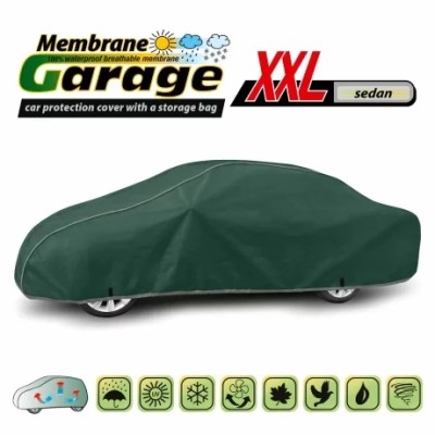 Prelata auto completa Membrane Garage complet impermeabila si respirabila - XXL - Sedan Garage AutoRide foto
