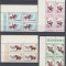 ROMANIA 1964 LP 583 HIPISM BLOCURI DE 4 TIMBRE MNH