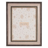 Cumpara ieftin Rama foto masa plastic maro bej 19x2x24 cm, 13x18 cm