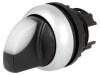Comutator Rotativ 22mm Poziție Stabilă 2 Albă
