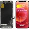 Display cu Touchscreen ZY pentru Apple iPhone 12 mini, cu Rama, Versiune LCD In-Cell IC Movable, Negru