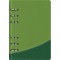 Agenda organizer B6 cu 6 inele Apple Green