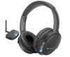 Casti fara fir Makemate BKM200 pentru TV cu transmitator optic Bluetooth, negru - RESIGILAT