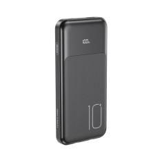 PowerBank 10000 mAh PD QC, USB-C USB-A, Negru , XO