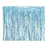 Cortina Decorativa Spirala Turcoaz 100x200 cm
