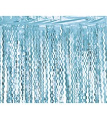 Cortina Decorativa Spirala Turcoaz 100x200 cm