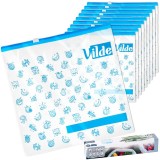 Set de 10 pungi resigilabile pentru alimente &ndash; 27&times;26 cm Handy KitchenServ