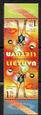 LITUANIA 2002, EUROPA CEPT, MNH, serie neuzata foto