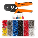 Cleste de sertizare 205 mm cu 1200 mansoane pentru conectori electrici