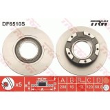 Set discuri frana spate TRW, Ford Tourneo Custom V362 Bus (F3), 04.12-, Transit Custom V362 Bus (F3), 04.12-, Transit V363 Bus (Fad, Fbd), 08.2013-,