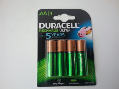 Duracell - Set 4 Acumulatori AA , HR6 , 2500mah made in Japan foto